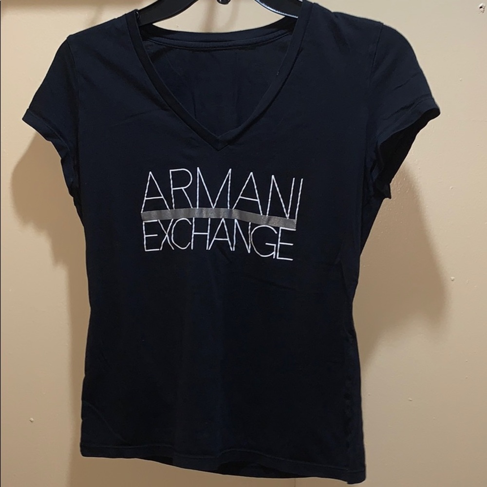 Armani Exchange V Neck Shirt